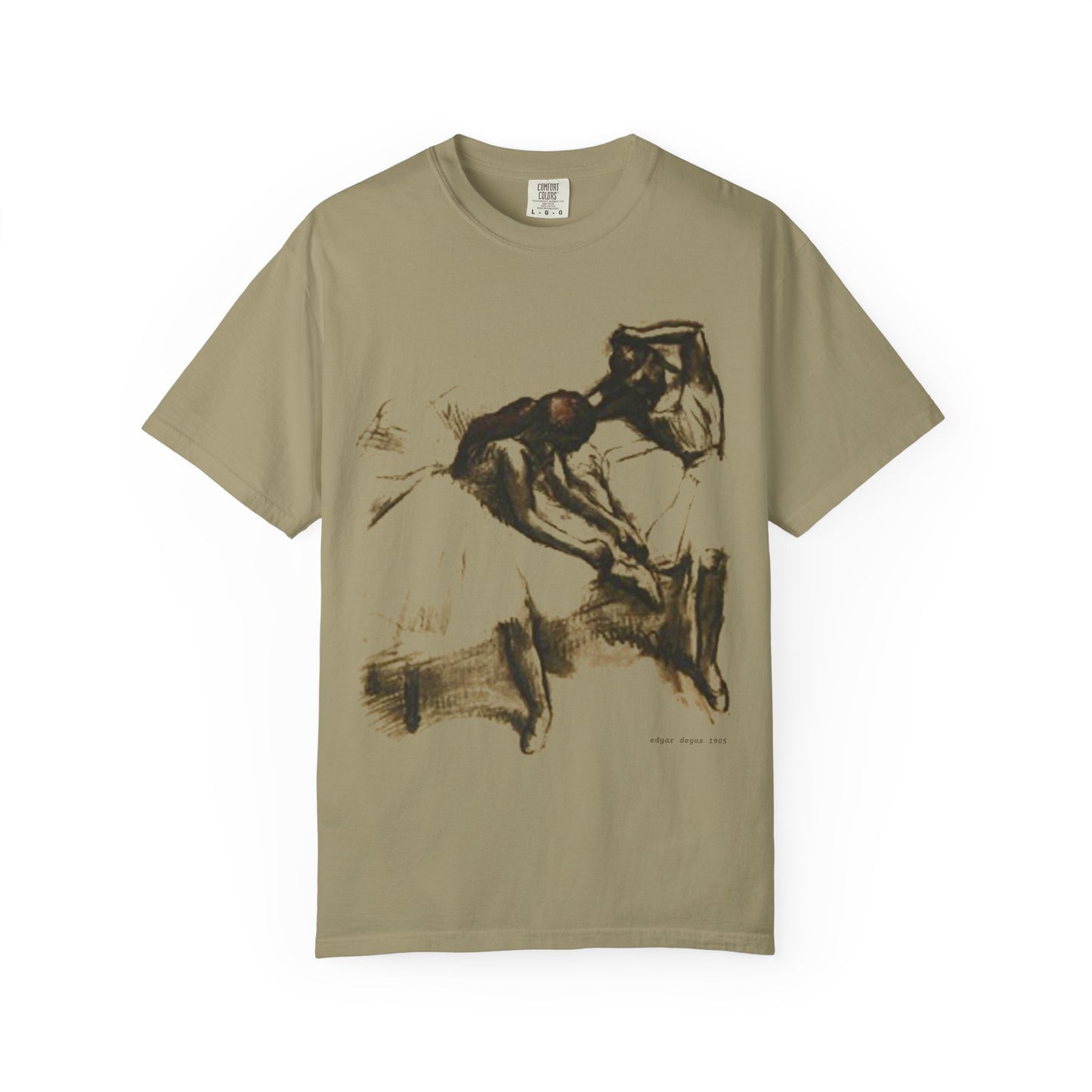 Edgar Degas T-Shirt — Two Dancers 1905 — Ballet Graphic Tee