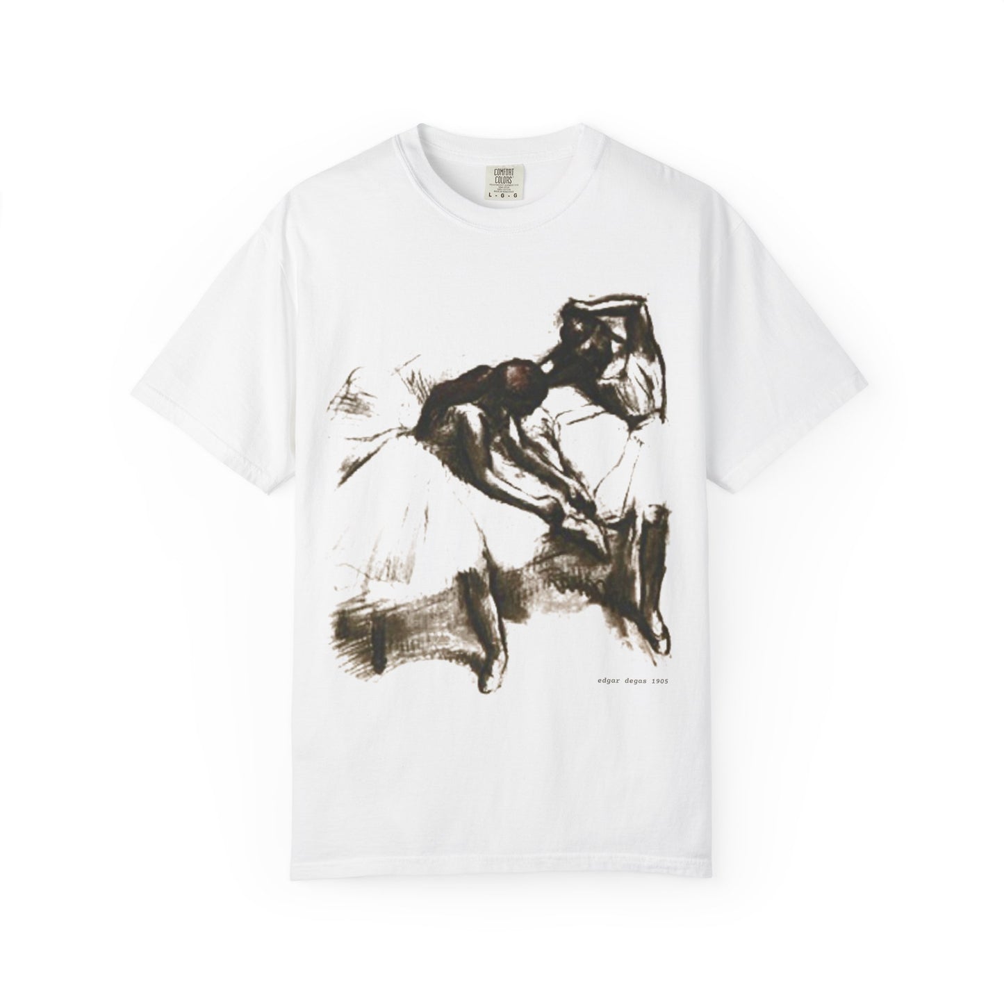 Edgar Degas T-Shirt — Two Dancers 1905 — Ballet Graphic Tee