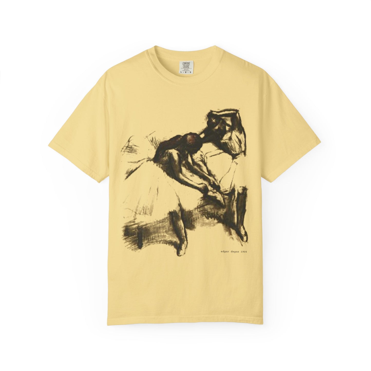Edgar Degas T-Shirt — Two Dancers 1905 — Ballet Graphic Tee